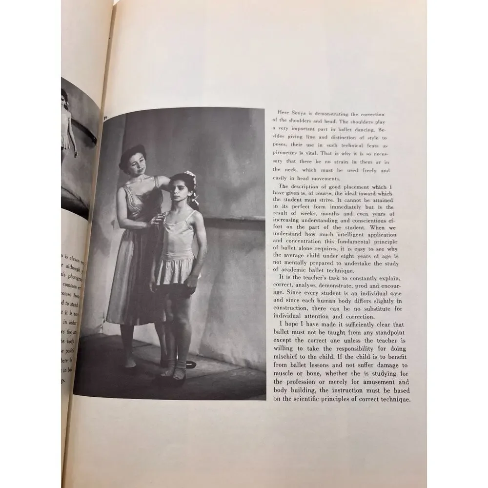 Dos Donts Basic Ballet Barre Thalia Mara 1955 Dance Magazine Technique Book
